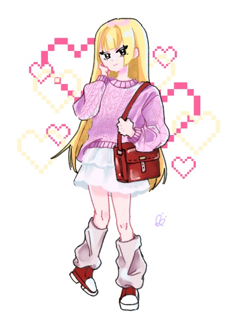 お出かけの女の子