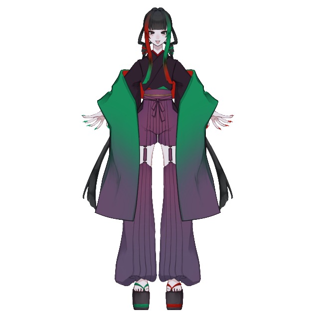 live2d用キャラデザ