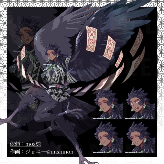 TRPG用立ち絵実績