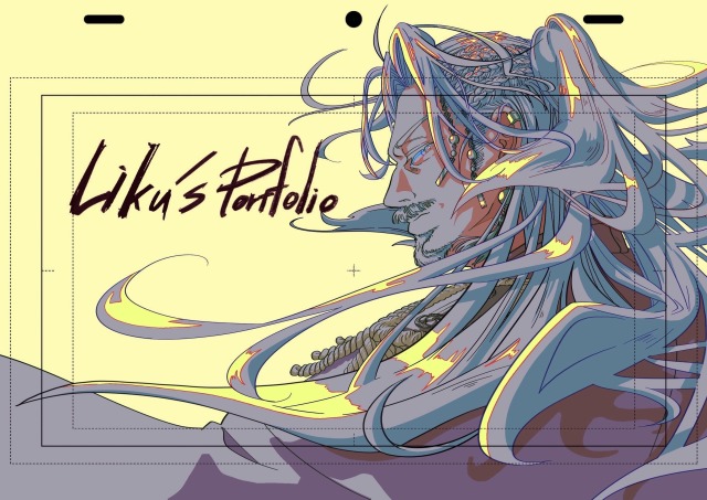 アニメ原画風イラスト