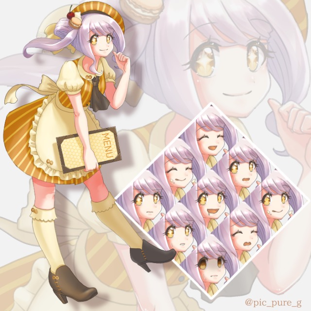 ご依頼/カフェ店員の女の子