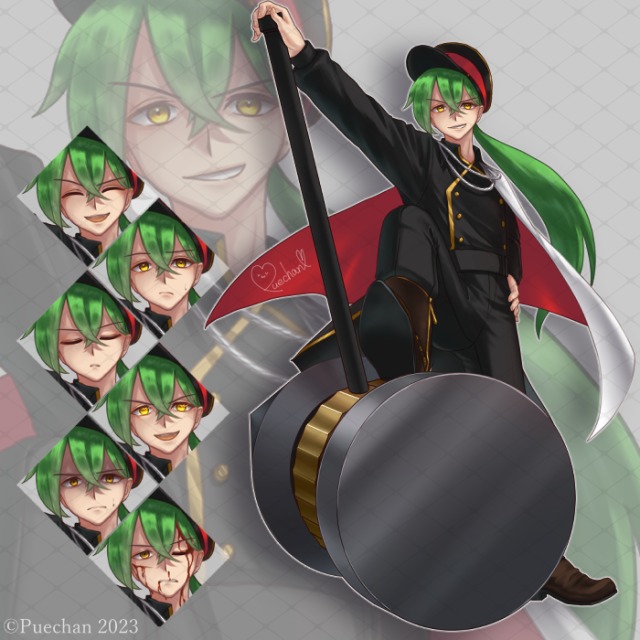 ご依頼/大槌使いの男性