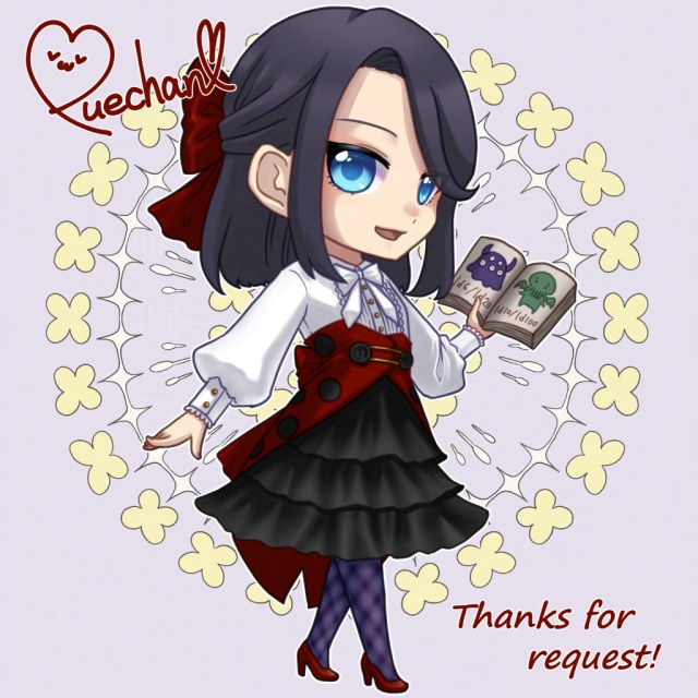 ご依頼/女の子のミニキャラ