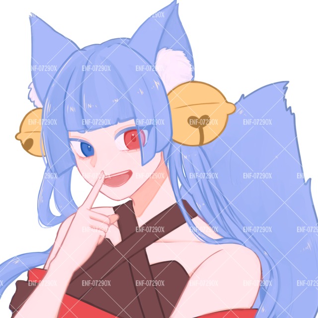 バストアップ（厚塗り）