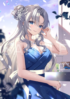 枯淡まくら様 一周年記念イラスト