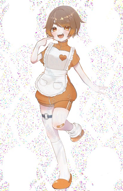 モデルの立ち絵