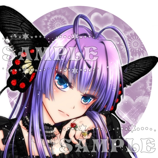 ベニモンアゲハの少女