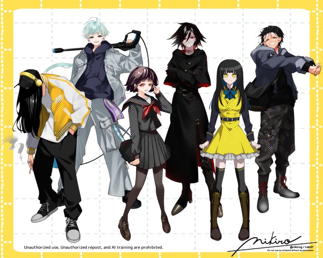 ご依頼立ち絵サンプル