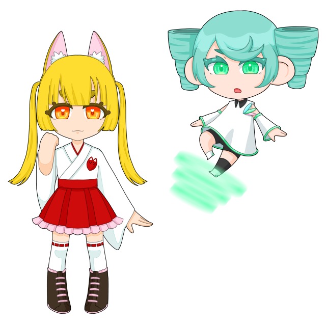 ミニキャラサンプル