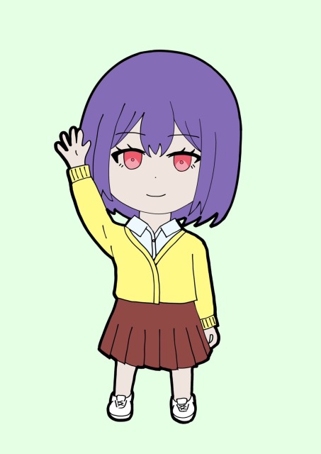 後輩ちゃんミニキャラver