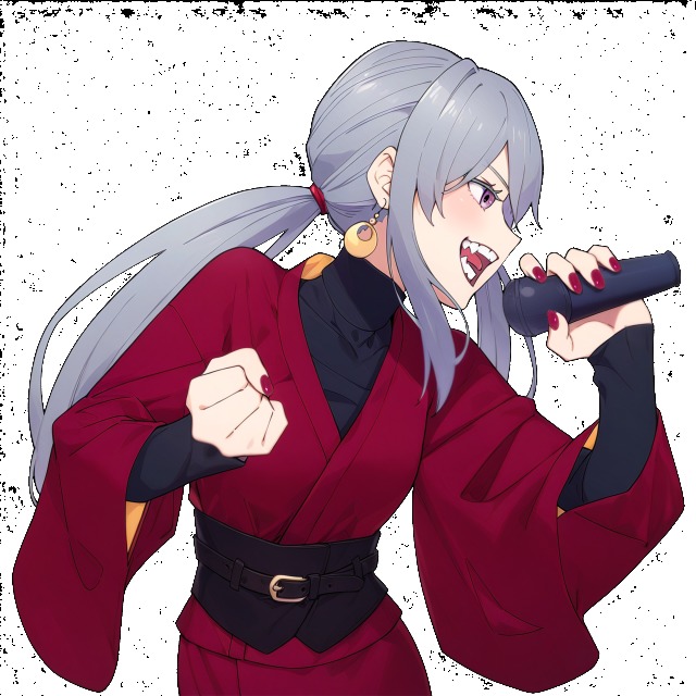 歌枠用アニメーションミケイラスト！