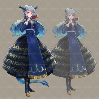 キャラクターイラストサンプル