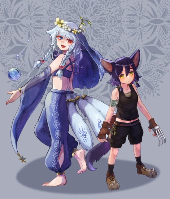 キャラクターイラストサンプル