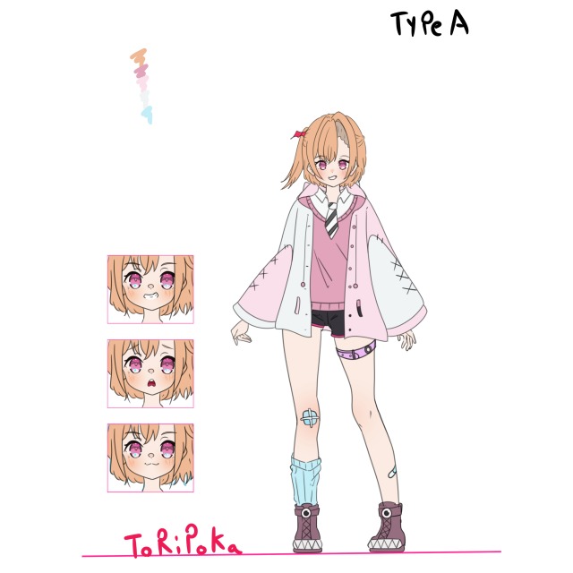 キャラクターデザイン表タイプA