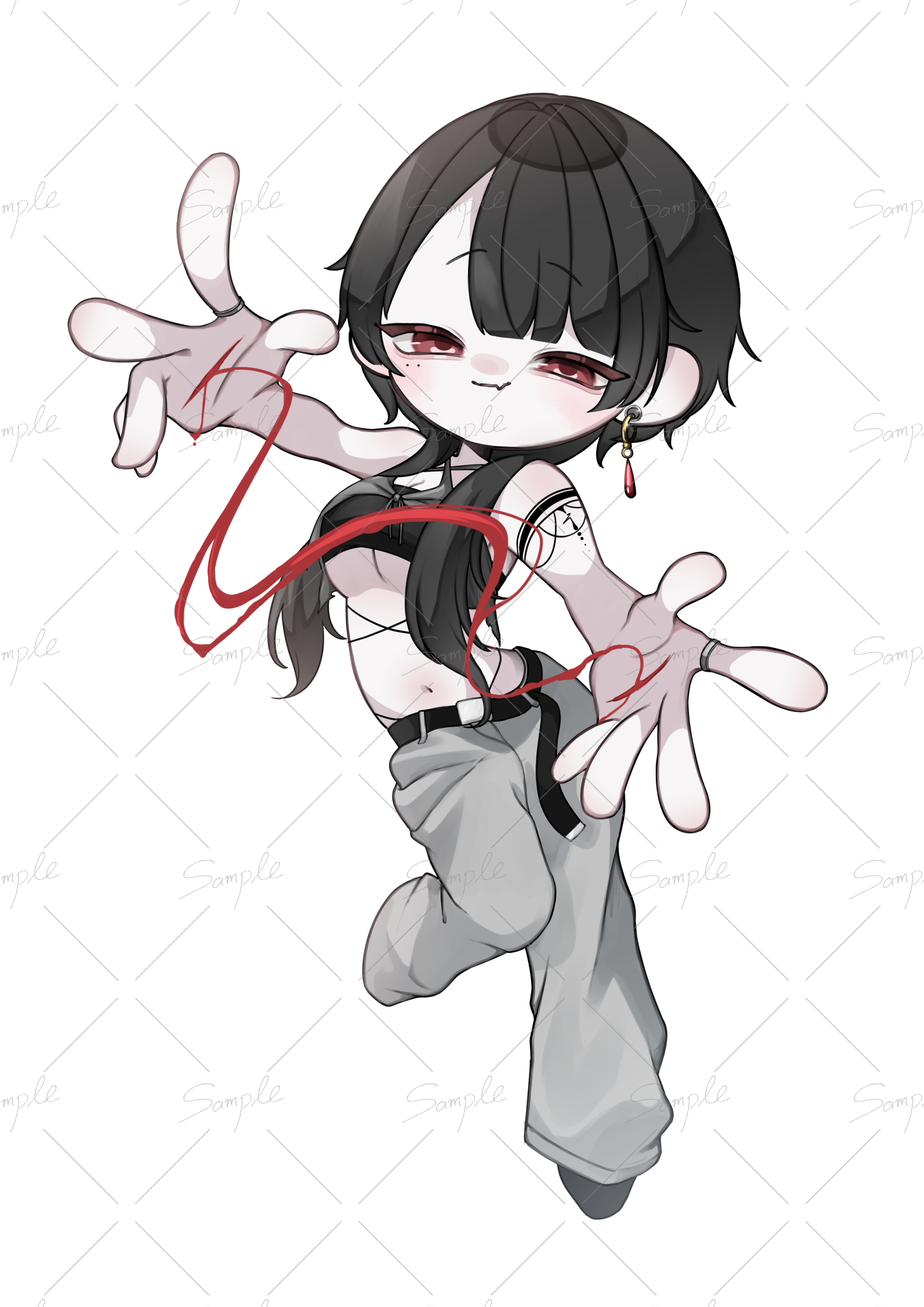 立ち絵-超能力少女- | SKIMA（スキマ）