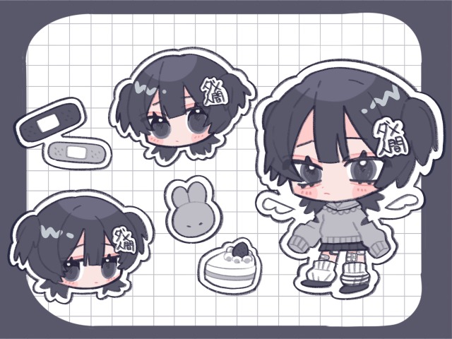 詰め込みイラスト