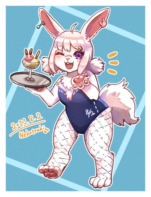 ケモノイラストサンプル