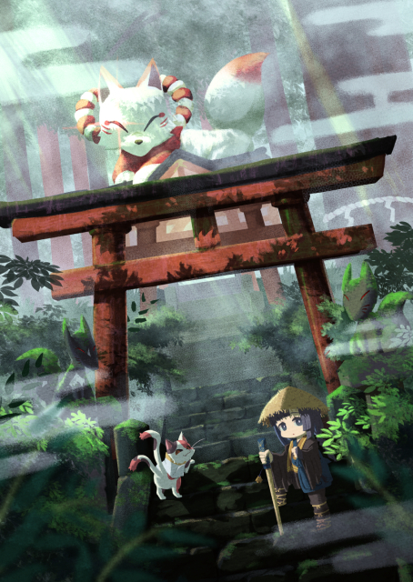 一枚絵　一次創作