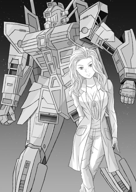 ロボットと女性研究者