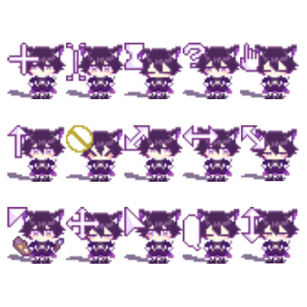 マウスカーソルサンプル