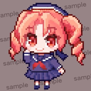 ドットアイコンサンプル