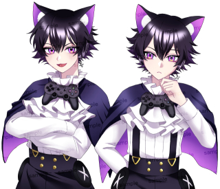 腰上イラストサンプル