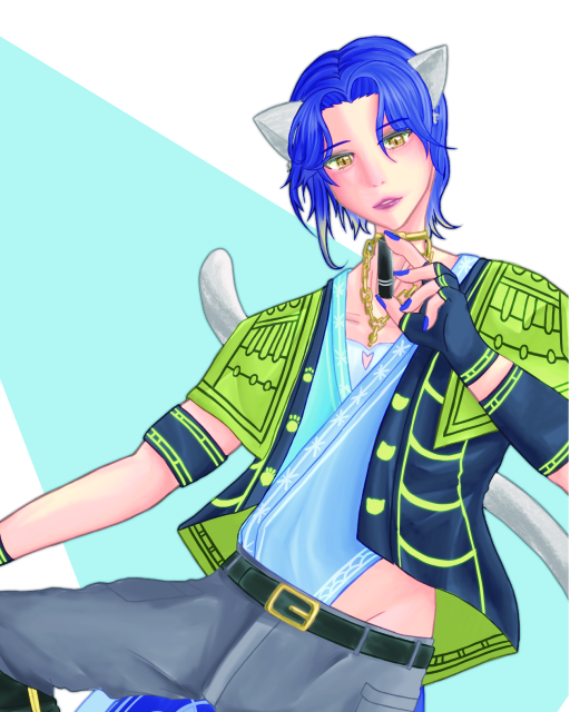 けもみみメイク男子