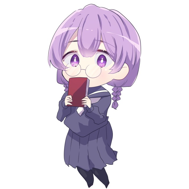 おさげの女の子