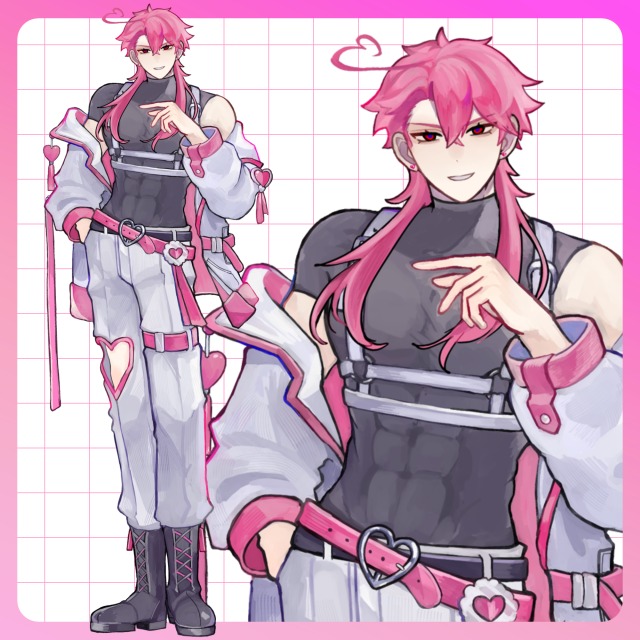 TRPG立ち絵（少しファンタジー）