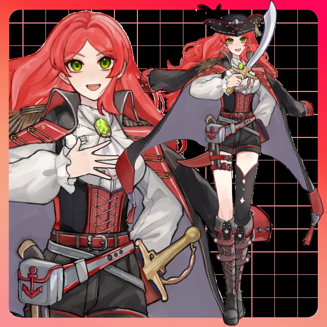 ご依頼品：TRPG立ち絵