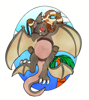 ビネットイラスト