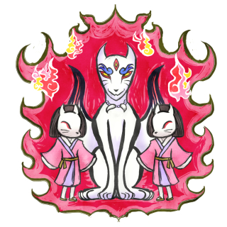 ビネットイラスト