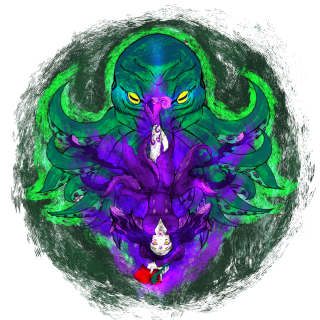 ビネットイラスト