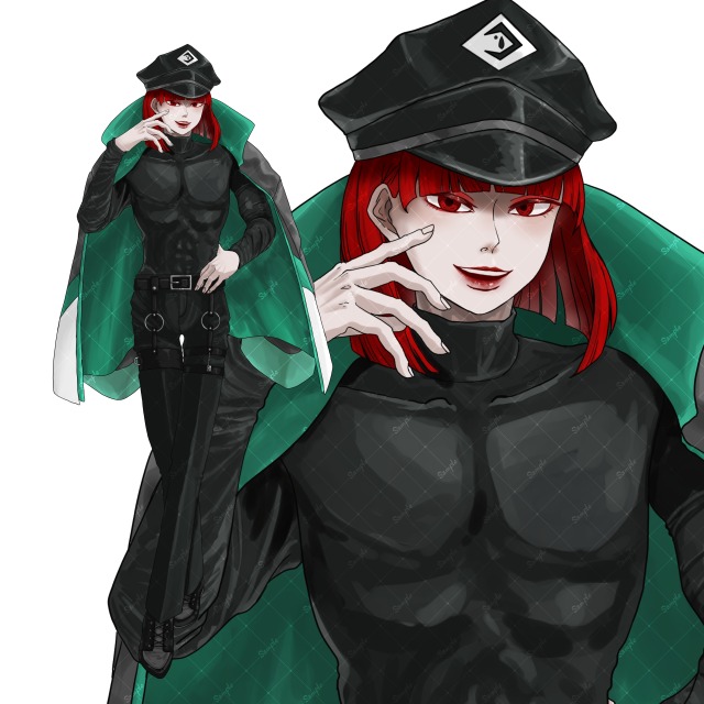 【全身立ち絵依頼】オカマの軍人さん