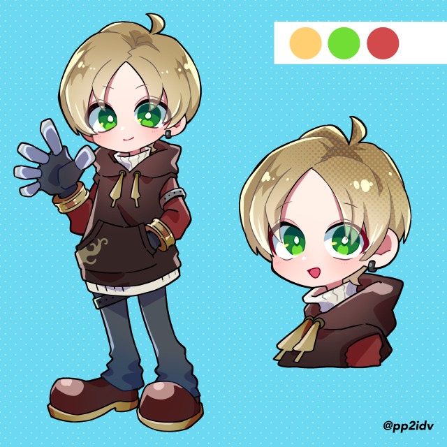 3.5等身SDキャラ立ち絵・アイコンセット