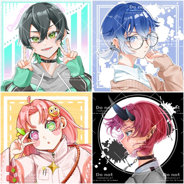 snsアイコンイラスト（通常版）