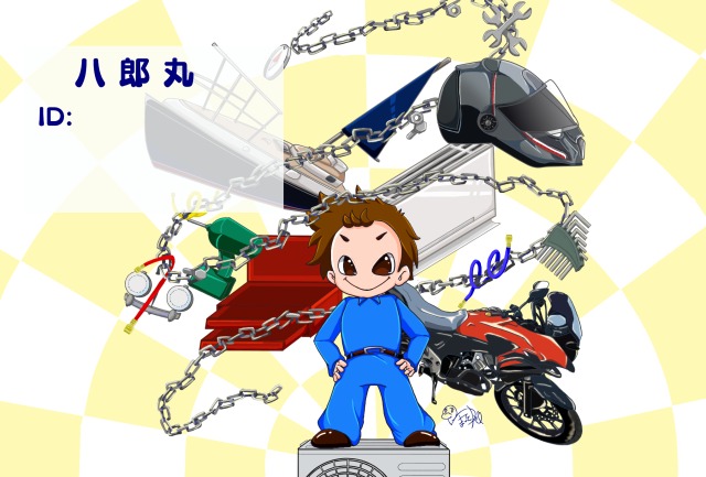 船内掲示用パネルイラスト