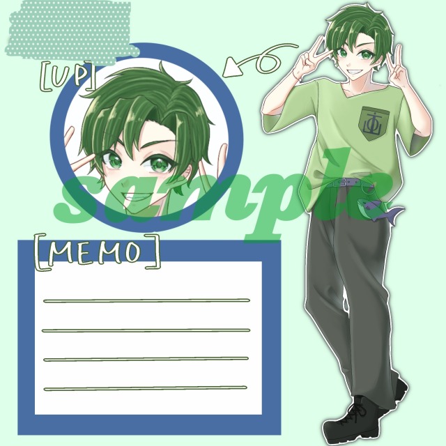 立ち絵イラスト