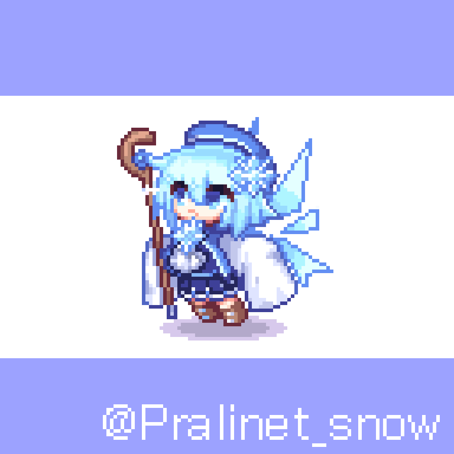 【複数枚有】64×64pxドット絵コミッションsample