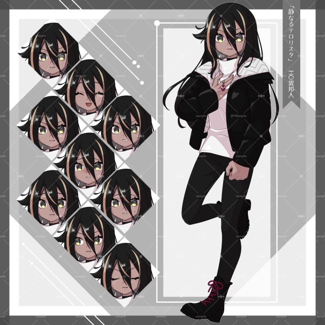 TRPG立ち絵(ご依頼品)