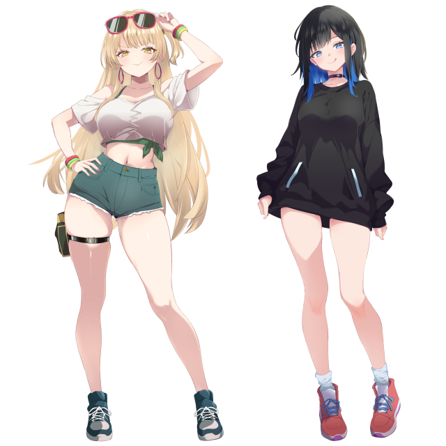 キャラクター立ち絵サンプル