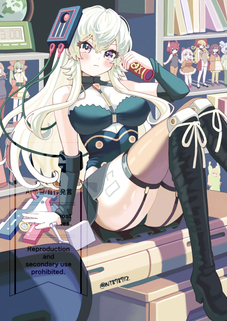 ラノベの表紙風イラスト