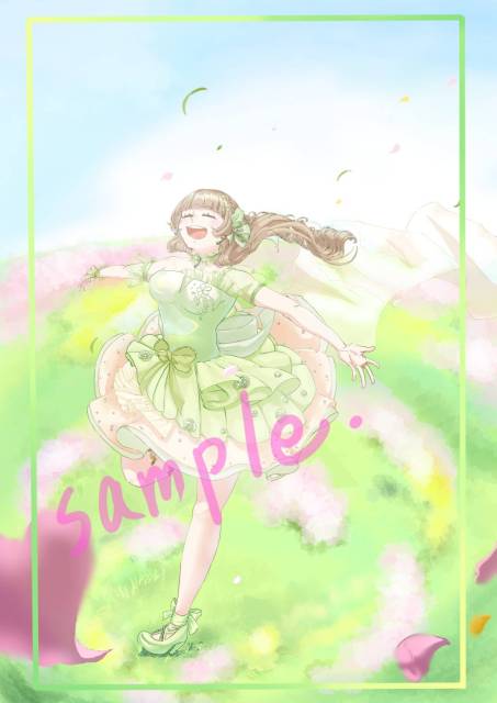 依頼で描いたイラスト