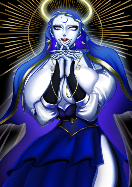 男性の人外シスターさん