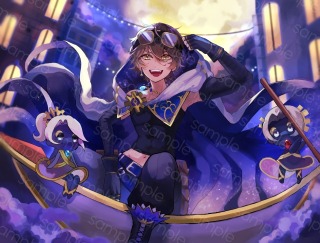 1枚絵(背景有り/その他オプション有り)