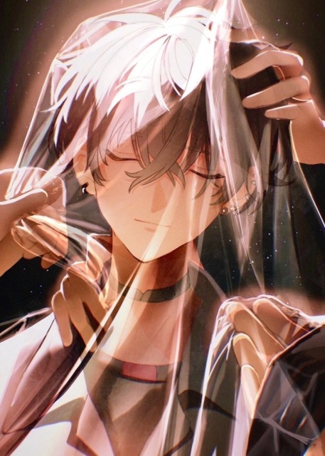 サンプル(バストアップ背景あり)