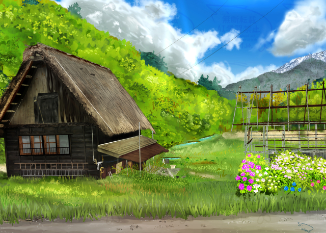 背景、風景イラスト