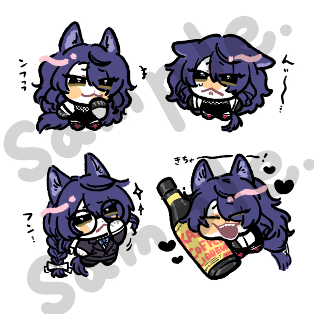 デフォルメキャラB