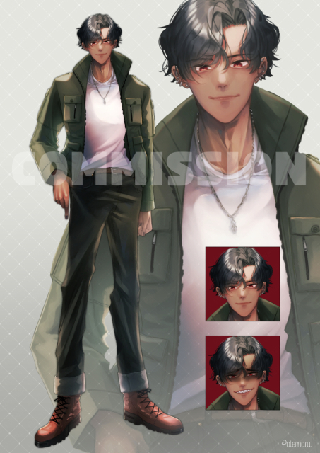 立ち絵（厚塗り）