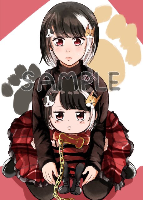 女の子のイラスト